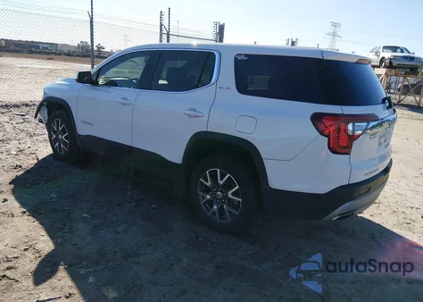 2022 GMC Acadia Fwd Sle z USA, uszkodzony, nr VIN 1GKKNKL42NZ167777